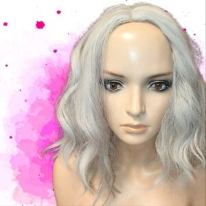 Wavy Real Middle Part Wig